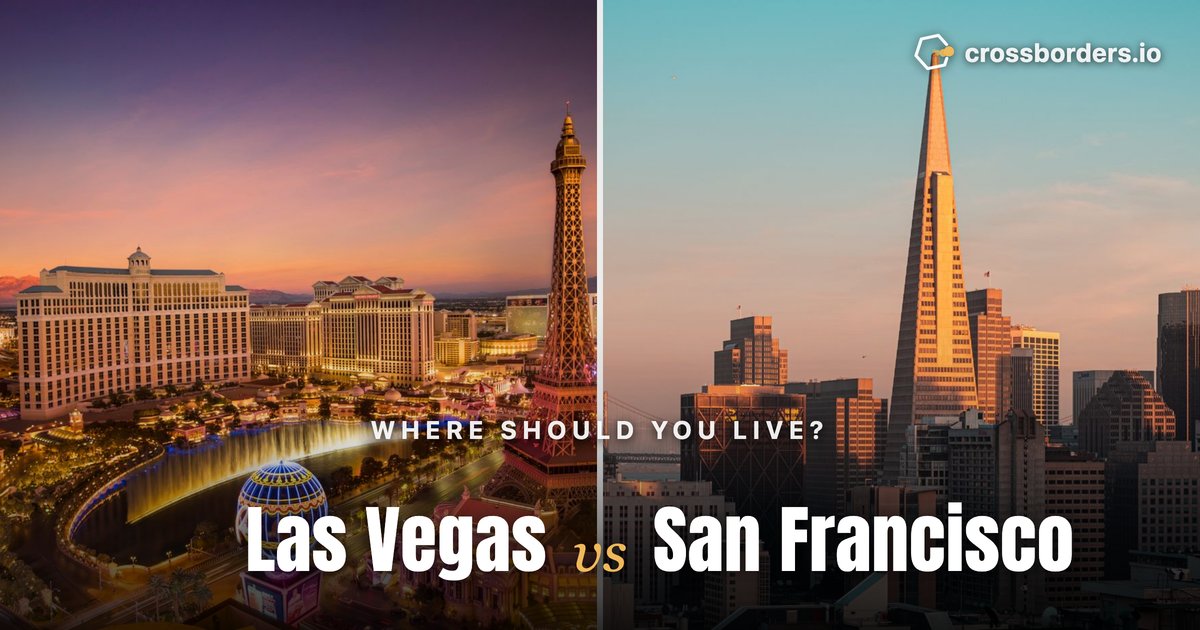 Las Vegas vs San Francisco — side-by-side city comparison