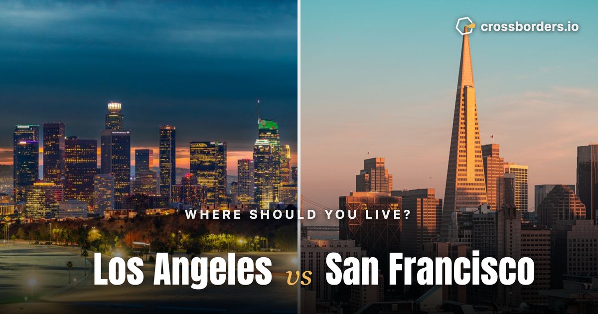 Los Angeles vs San Francisco — side-by-side city comparison