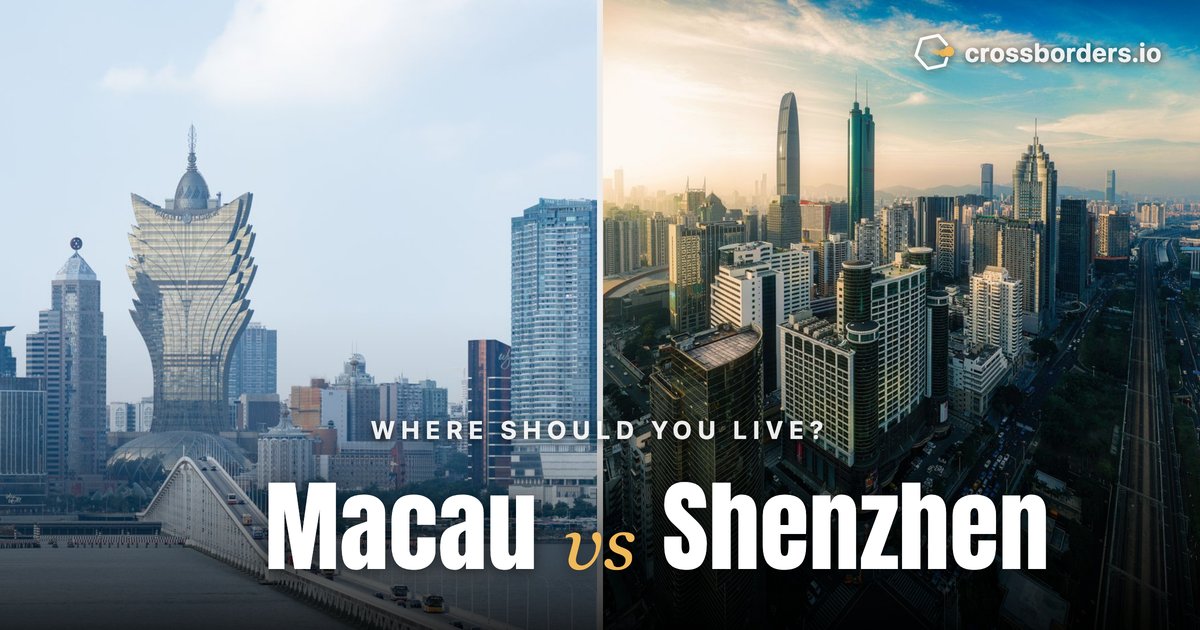 Macau vs Shenzhen — side-by-side city comparison