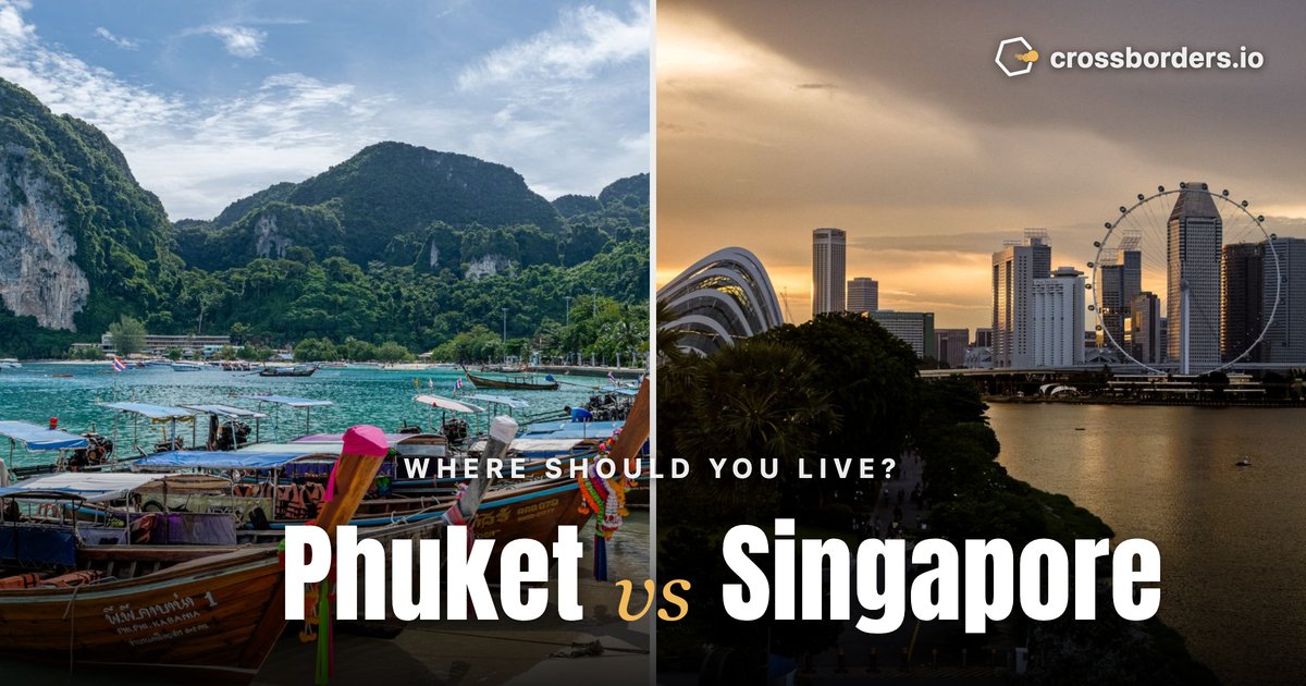 Phuket vs Singapore — side-by-side city comparison