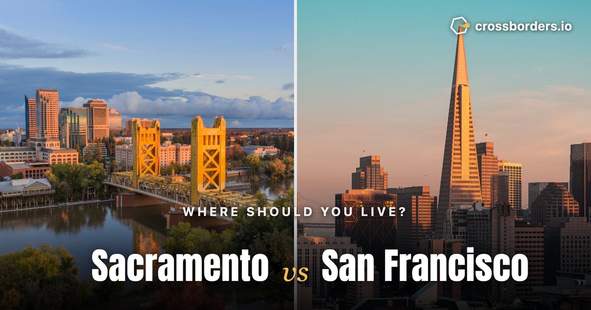 Sacramento vs San Francisco — side-by-side city comparison