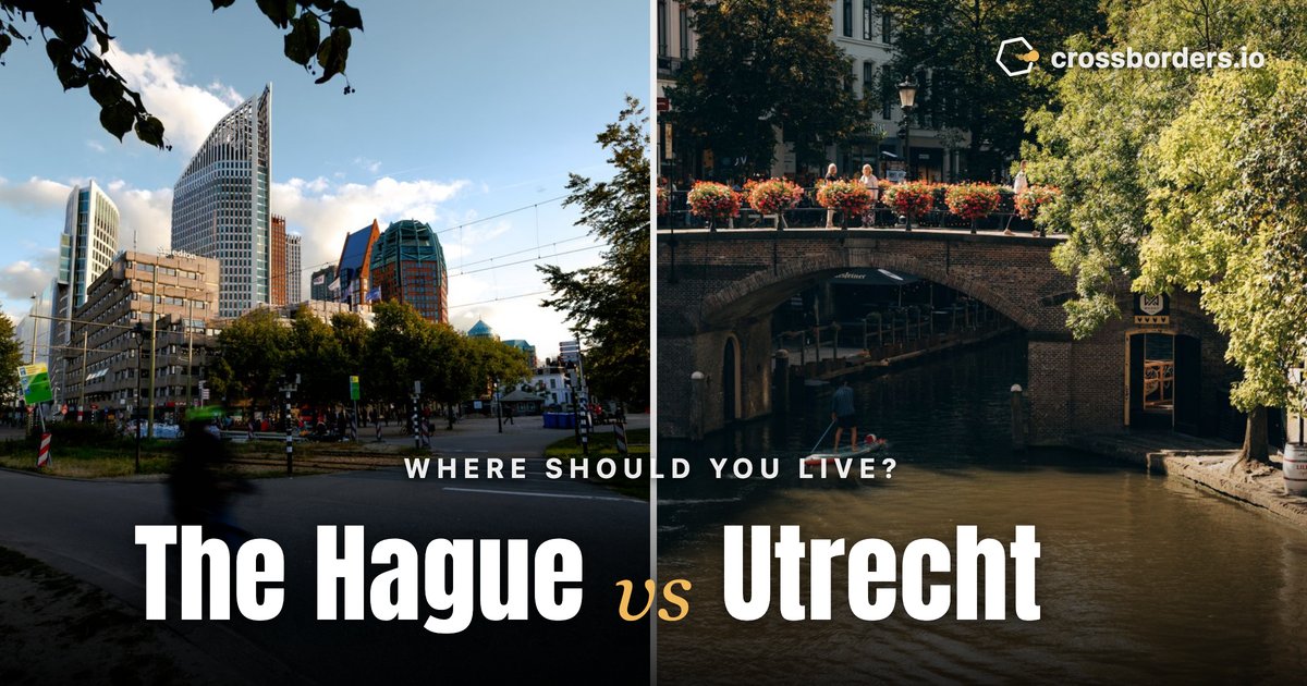 The Hague vs Utrecht — side-by-side city comparison